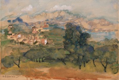 Olive Trees by Arthur Bowen Davies